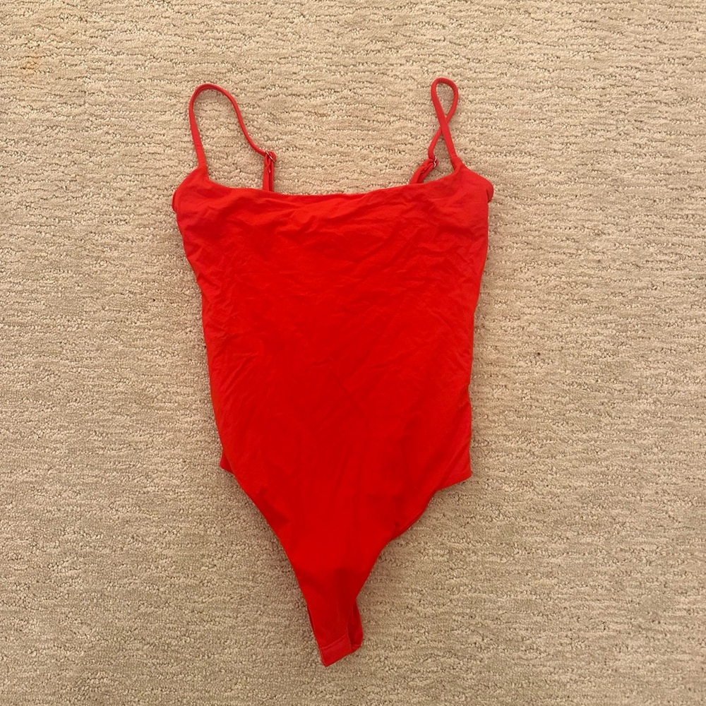 Women’s Red Bodysuit